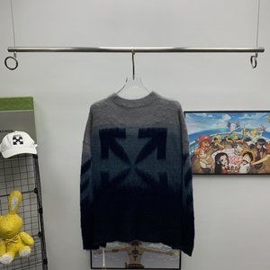 Off-White Arrow Fashion Retro Trendy Sweater